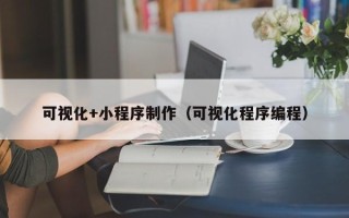 常州可视化+小程序制作（可视化程序编程）